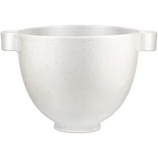 Image of KitchenAid Ceramic Mixing Bowl 4.7l Speckled Stone 5ksm2cb5pss Textured.jpg