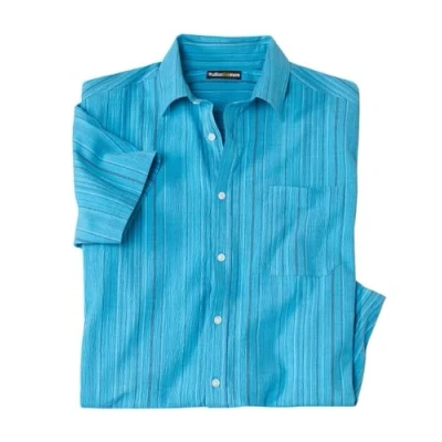Image of ATLAS FOR MEN Men&#039;s Red Short Sleeved Checked Shirt L