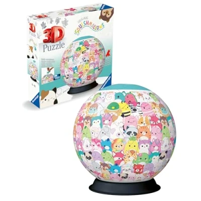 Image of Ravensburger Squishmallow 3D Jigsaw Puzzle for Adults and Kids Age 6 Years Up 72 Pieces No Glue Required