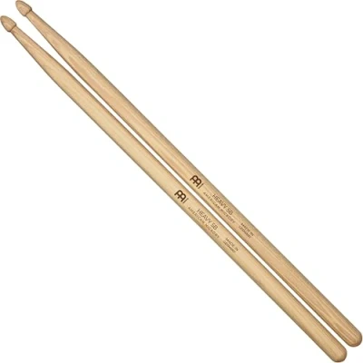 Image of Meinl Stick &amp; Brush Drumsticks, Heavy 5B American Hickory with Acorn Shape Wood Tip MADE IN GERMANY (SB109)