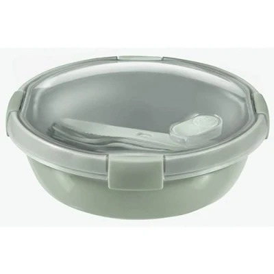 Image of Curver To Go 249953 Storage Box 1 L with Recycled Cutlery (Smart Eco Line), Litre