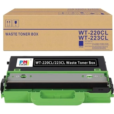 Image of Brother Genuine WT220CL Waste Toner Box,Black