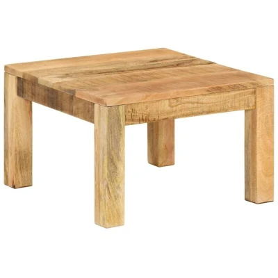 Image of vidaXL Coffee Table 55x55x35 cm Solid Wood Mango