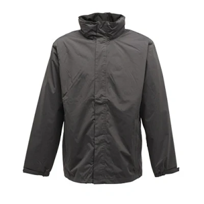 Image of Regatta Professional Men&#039;s Ardmore Waterproof Jacket Seal Grey Black, Size: M