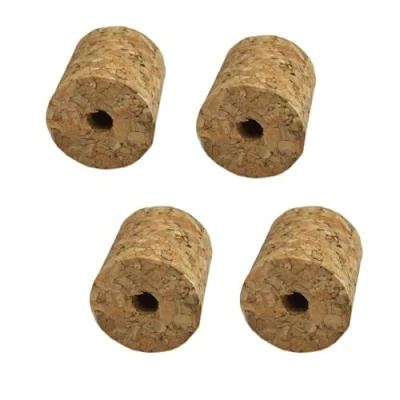 Image of 4 x Bored Cork Bungs Stoppers for Homebrewing Homemade Wine, Cider, Mead, Beer by Almost Off Grid Brewing Equipment