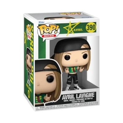Image of Funko POP! Rocks: Avril Lavigne Sk8ter Boi Collectable Vinyl Figure Gift Idea Official Merchandise Toys for Kids &amp; Adults Music Fans Model Collectors and Display