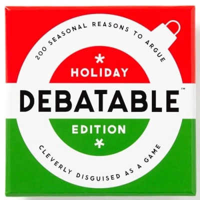 Image of Brass Monkey 9780735382916 Debatable Holiday Edition Social Game, Multicoloured