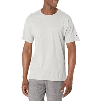 Image of Champion Men&#039;s Classic Jersey T Shirt, Oxford Grey, S