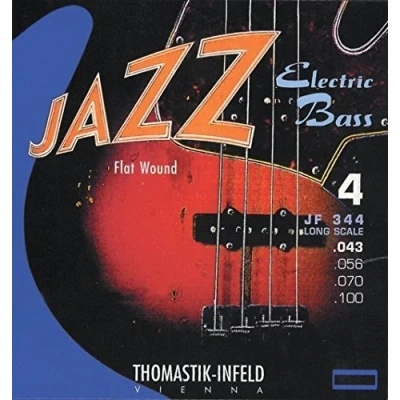 Image of Thomastik Einzelsaite E .096 Stahlkern, Nickel flat wound super long scale 36&quot; JF36096 für Bass Jazz Satz JF364