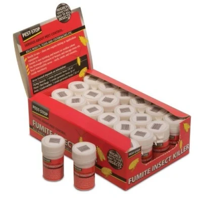 Image of 24 x MINI Fogger (smoke bomb) Spider, Flea, Bed Bug /BedBug &amp; Cockroach killer