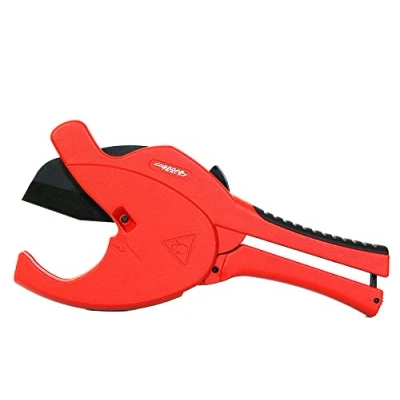 Image of Nerrad Tools NT5050 Raptor Ratchet Action Plastic/Multi Layer Tube Cutter, Red/Black, 0 50 mm
