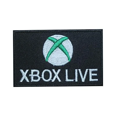 Image of Video Game Iron On Patch Sew Embroidered Patch/Badge for Clothes Shirts Jeans etc