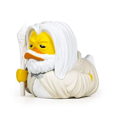 Image of TUBBZ Boxed Edition: Lord of The Rings Gandalf White Cosplaying Rubber Duck Vinyl Figure