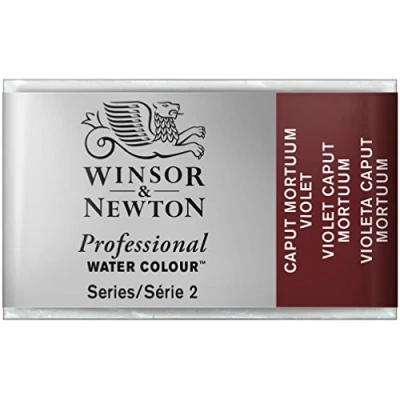 Image of Winsor &amp; Newton Professional Water Colour Paint Whole Pan, Caput Medium Violet