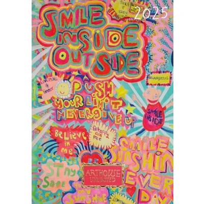 Image of Portico Designs Ltd 2025 Arthouse Unlimited Charity A5 Wiro Diary