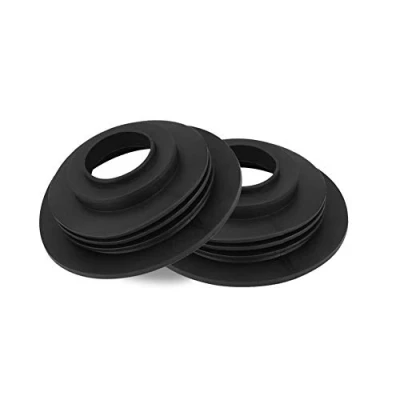 Image of Qiilu Headlight Cover, 2pcs Car LED Rubber Waterproof Dustproof Sealing Cover Cap for H4 H7 H8 H11 9005 Bulb