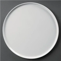 Image of Olympia Whiteware Pizza Plates 330mm (4 pack)