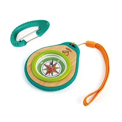Image of Sustainable Toys, Made From Bamboo, Hape Compass Set, Outdoor Toys. 4 years +, Green