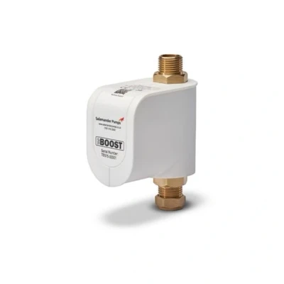 Image of Salamander Pumps Mains Booster TapBoost Inline Pump Boosts Flow to 7 11L/Min Brass Ends Suitable for &amp; Gravity Fed Systems 2 Year Warranty