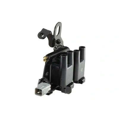 Image of 2730123900 Ignition Coil HELLA 5DA 358 057 901 3 pin connector incl. plug, Double HYUNDAI: i30 I Hatchback, KIA: cee‘d Hatchback