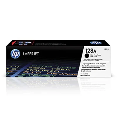Image of HP CE320A 128A Original LaserJet Toner Cartridge, Black, Single Pack