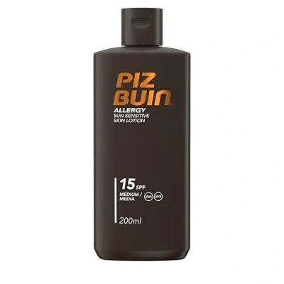 Image of Piz Buin Allergy Lotion SPF 15 Medium, 200ml