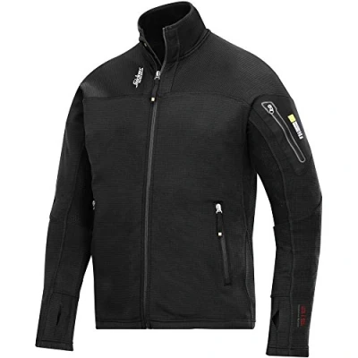 Image of Snickers Body Mapping Micro Fleece Jacket Black XL
