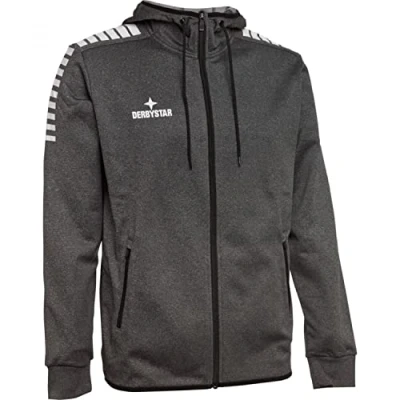 Image of Derbystar Primo Jacket Grey Black 116/128