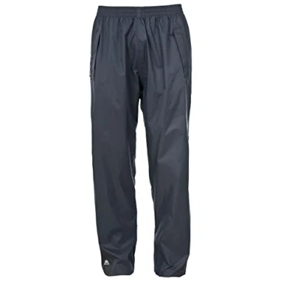 Image of Trespass Mens Unisex Adult QIKPAC PACKAWAY TROUSERS Flint, XS, XS EU