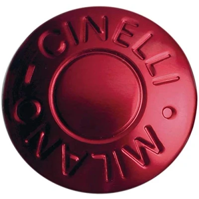 Image of Cinelli Anodized Milano Bar End Plugs Pair, Red, One Size