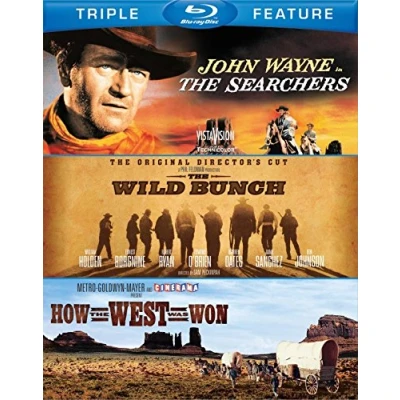 Image of Searchers &amp; Wild Bunch How the West Was Won [Blu ray] [US Import]