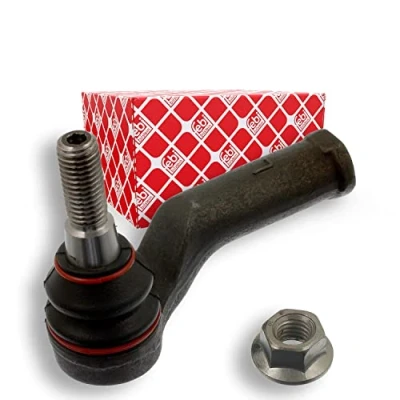 Image of 30776249, 31280000, 31302344 Track rod end FEBI BILSTEIN 38865 Front Axle Left with lock nuts VOLVO: S60 II, V60 I, XC70 II Estate