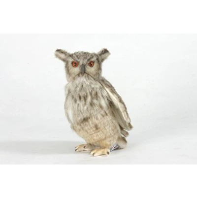 Image of Eagle Owl Plush Soft Toy by Hansa. 25cm. 5548