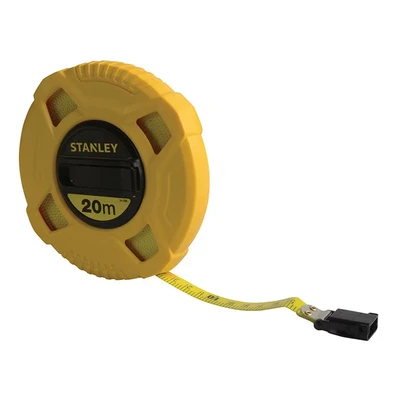 Image of Stanley C/Case F/GLass Tape 20M 0 34 296, Yellow
