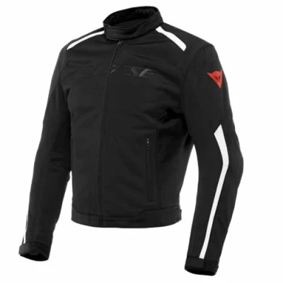 Image of Dainese Hydraflux 2 Air D Dry Jacket, Waterproof Motorcycle Men, Black/White, 44