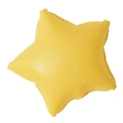 Image of Yellow Star Pastel Foil Balloon, 45cm