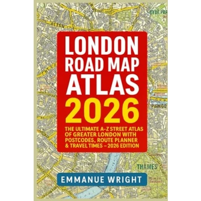 Buy LONDON ROAD MAP ATLAS 2026 THE ULTIMATE A Z STREET OF GREATER WITH .webp