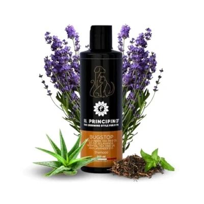 Image of Il Principino Dog &amp; Cat Repellent Shampoo Flea Tick Leaves coat soft, completely eliminating fleas and ticks 250ml