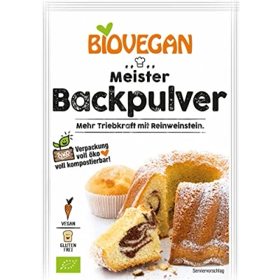Image of Biovegan Meister Organic Baking Soda 51 g Pack of 16