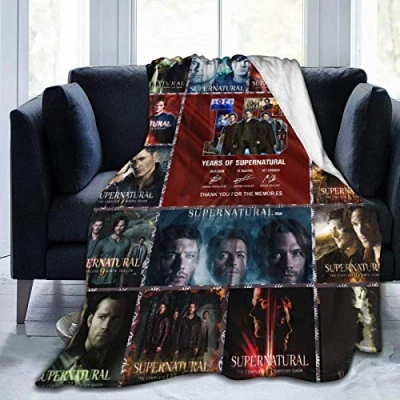 Image of YINGD Bed Blanket Supernatural Fleece Soft Warm Throw for Women Men Kids All Seasons Sofa Couch Office Travel