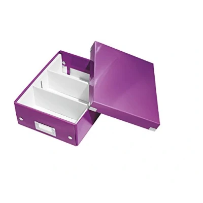 Image of Leitz Organiser Box, Click and Store Range 60570062 Small, Purple
