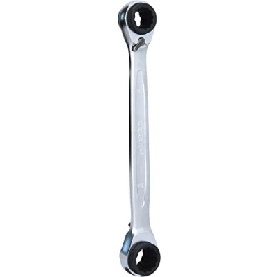 Image of KS Tools 503.4546 4 in 1 GEARplus reversing double ratchet ring spanner, 16x17x18x19mm