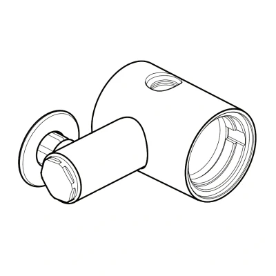Image of Mira/Rada V12 insutech inlet elbow hot (1651.141)