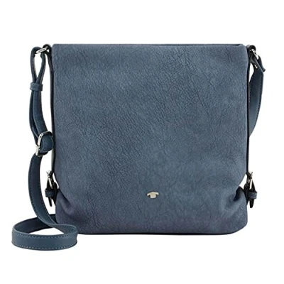 Image of Tom Tailor Acc Women&#039;s Perugia Shoulder Bag, Blue (Blue), 24x26x8 Centimeters (W x H L)