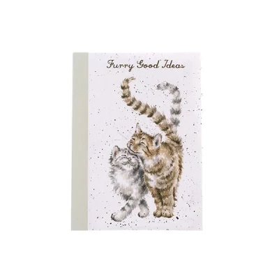 Image of Wrendale Designs A6 Cats Notebook