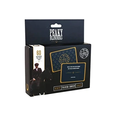 Image of Peaky Blinders Jigsaws &amp; Games Trivia Cards