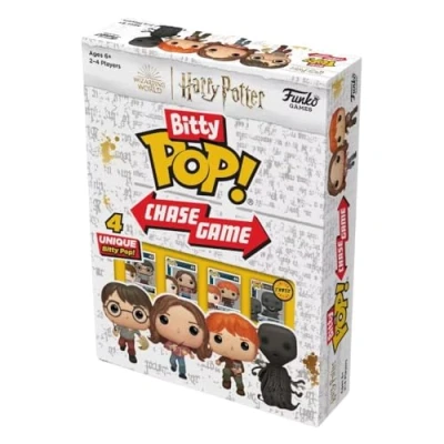 Image of Funko Games: Bitty Pop! Chase Game Harry Potter Race To The Top With 4 of Your Favourite Characters Board for 2 Players Ages 6+