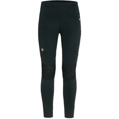 Image of Fjällräven Abisko Trekking Tights HD W Leggings, Women&#039;s, Size: Medium, Black