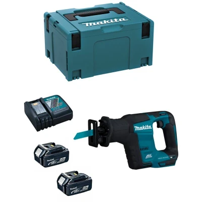 Image of MAKITA DJR188RTJ Sierra de sable a batería BL 18V LXT 5Ah 2 bat. MakP Compact
