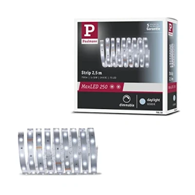 Image of Paulmann MaxLED 250 strip IP20 daylight 2.5 m